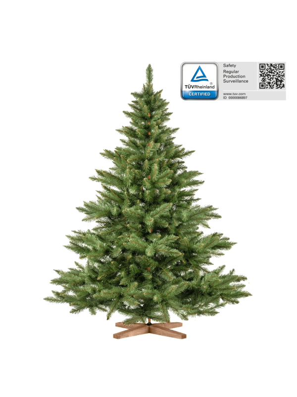 Sapin Nordmann avec du bronze FairyTrees FT14B 180 cm