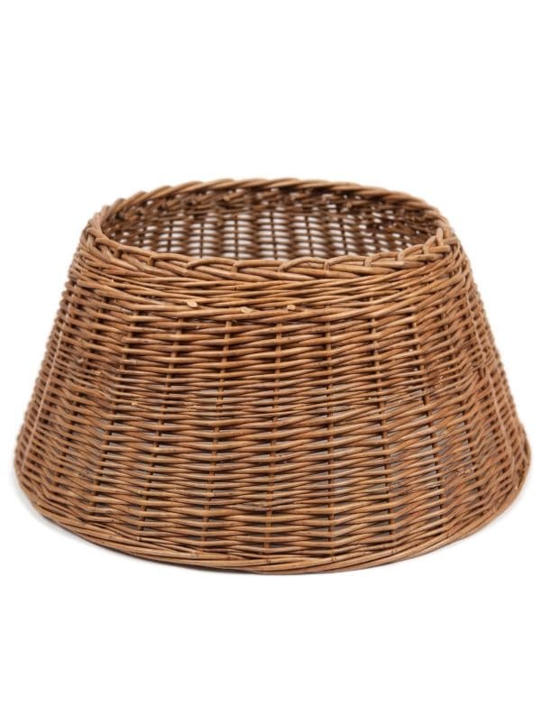 FairyTrees Housse en osier pour pied de 70 cm, marron clair