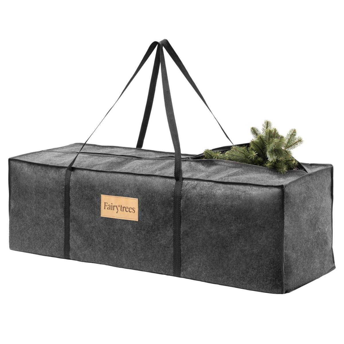 Sac De Rangement Pour Sapin De Noël Avec Poignées De Transport, Rouge, 122x 37 X 52cm - Maison